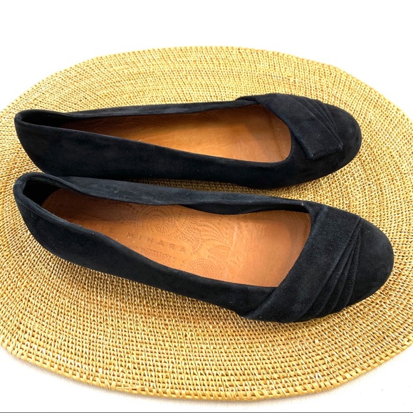 Chie Mihara Shoes - Chie Mihara Suede Flat Shoes